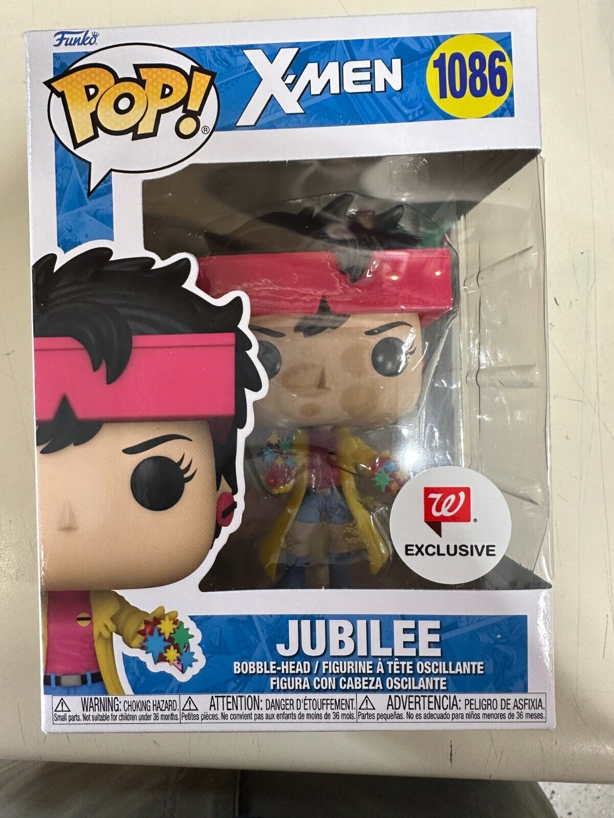 Funko X-Men Comics Jubilee Pop Vinyl Figure NEW Walgreens Exclusive