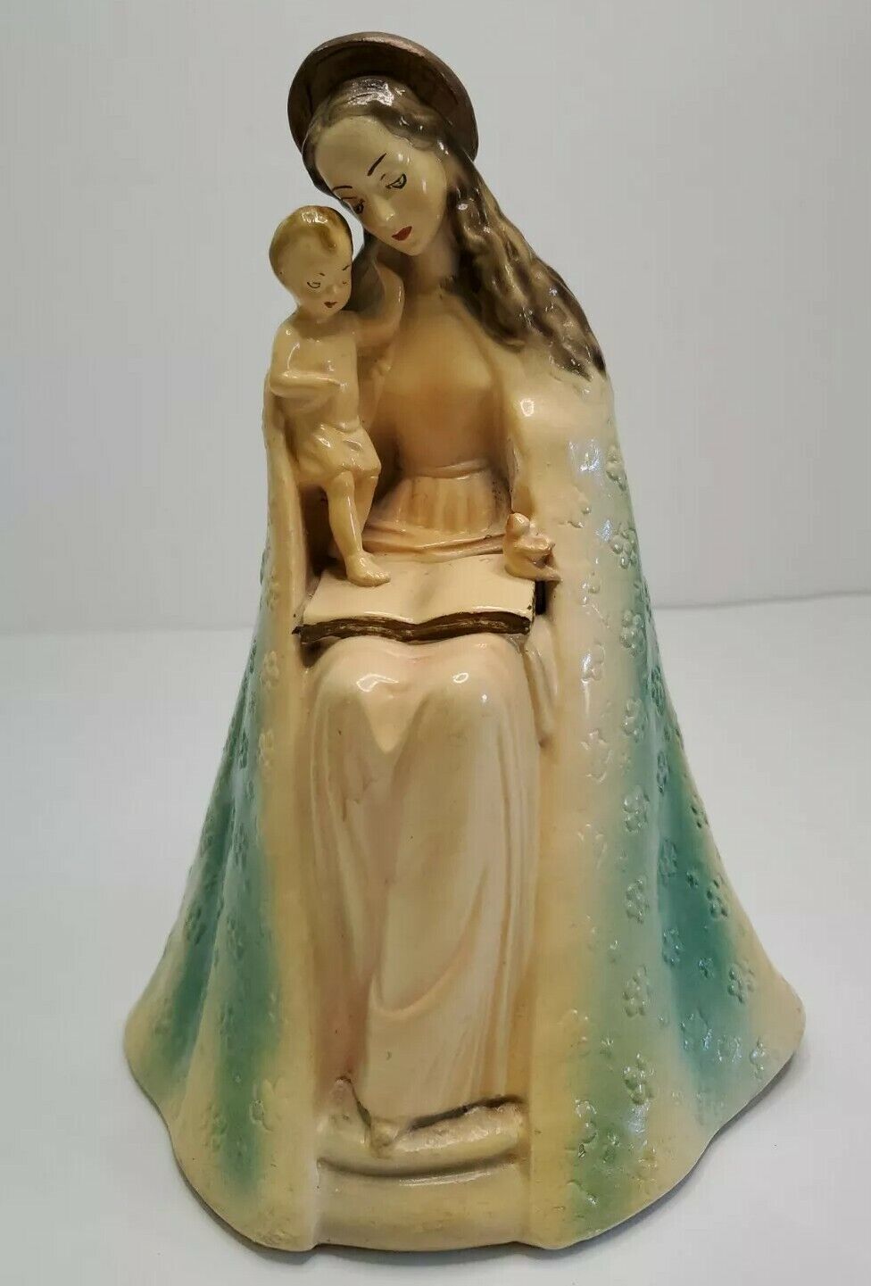 Vintage 1945  Virgin Mary & Child Figurine Composition Replica 11/325  Reading 