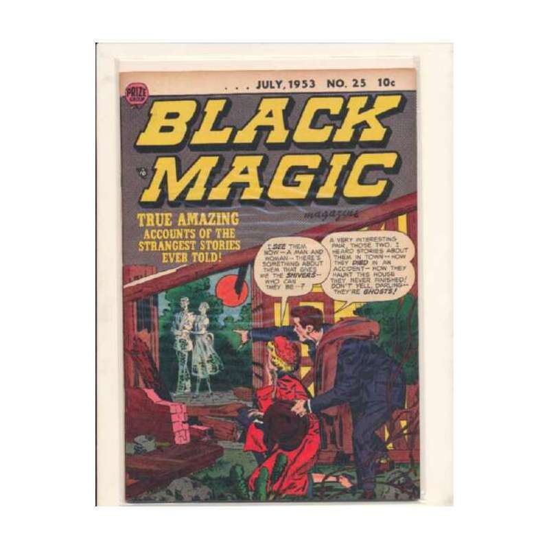 Black Magic Magazine #25 Fine+ / Free USA Shipping [b;