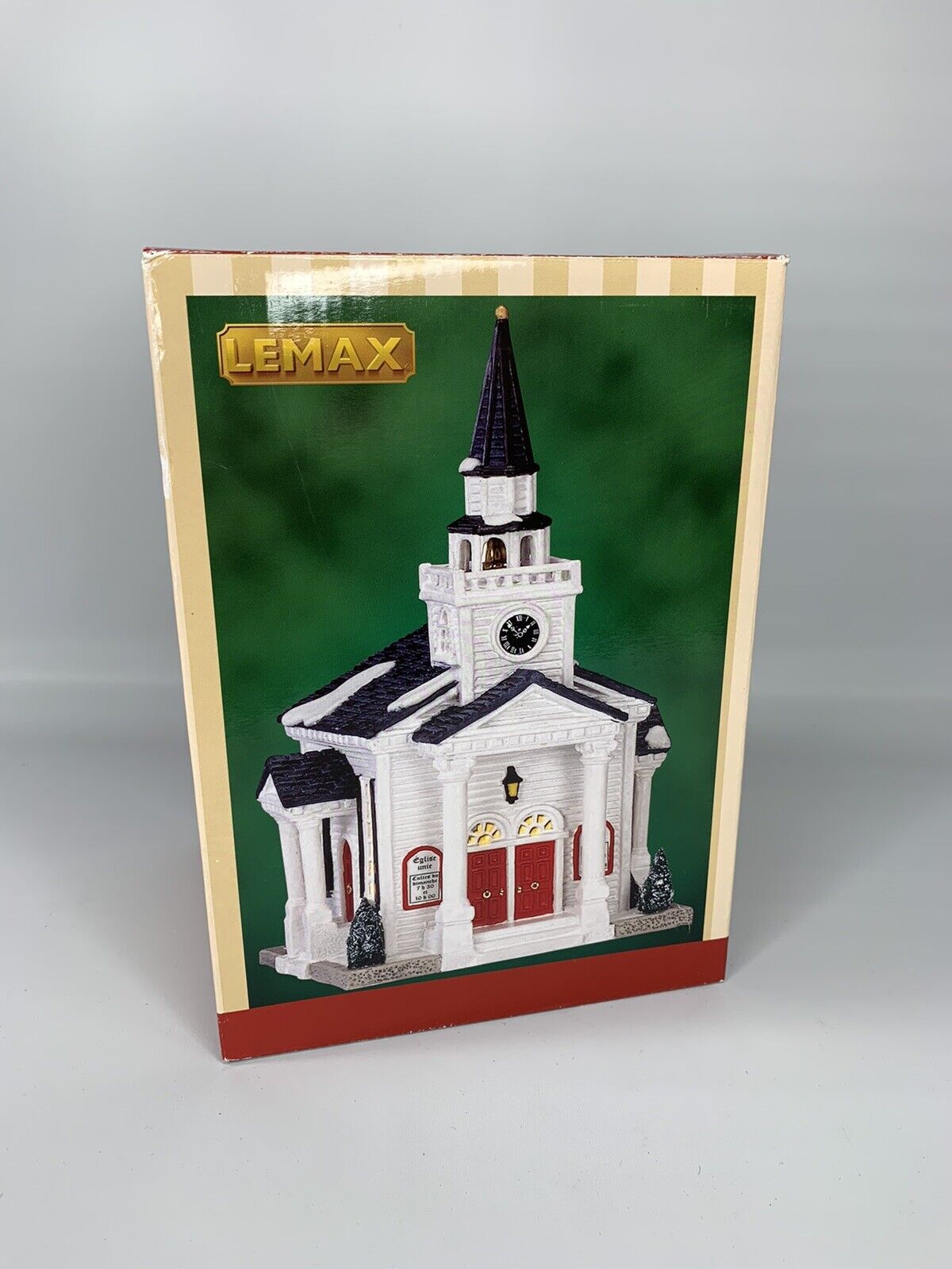 LEMAX United Church 35861 Lighted Building Christmas Village New Open Box