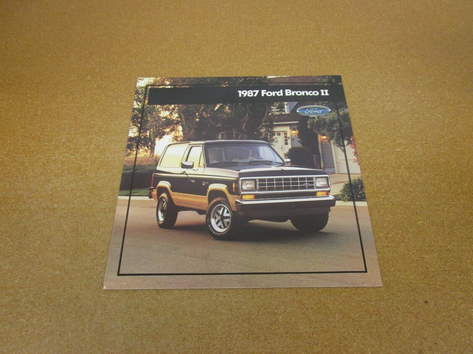 1987 Ford Bronco II sales brochure 16 page ORIGINAL literature