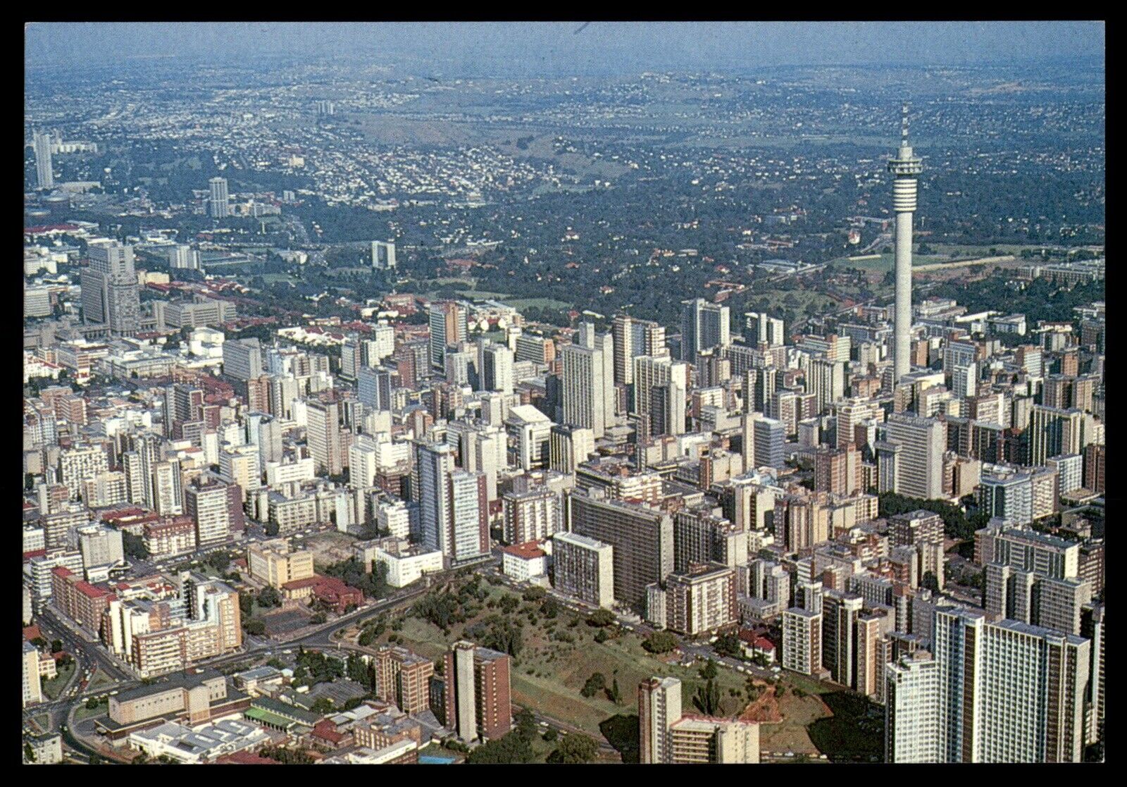 Johannesburg South Africa J.G. Strijdon Tower Golden City Postcard Unp