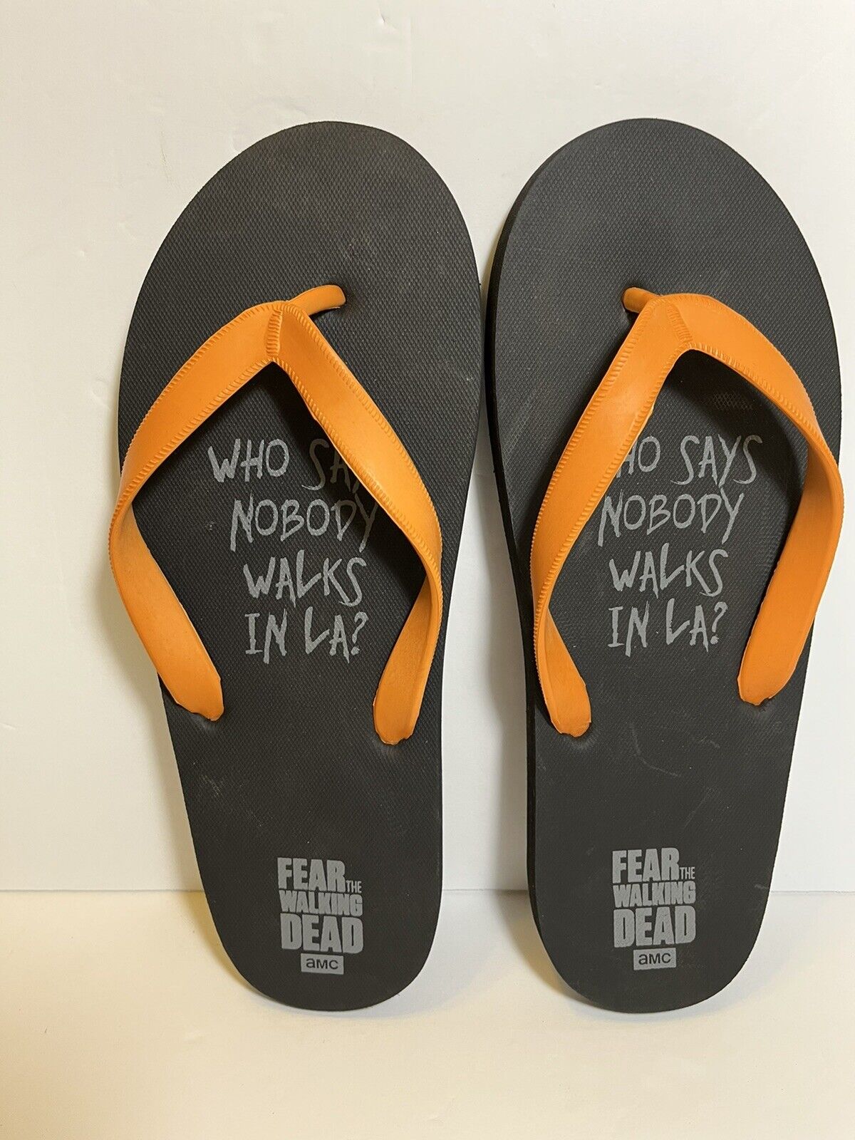 FEAR OF THE WALKING DEAD Official AMC Promo Sandals - NEW