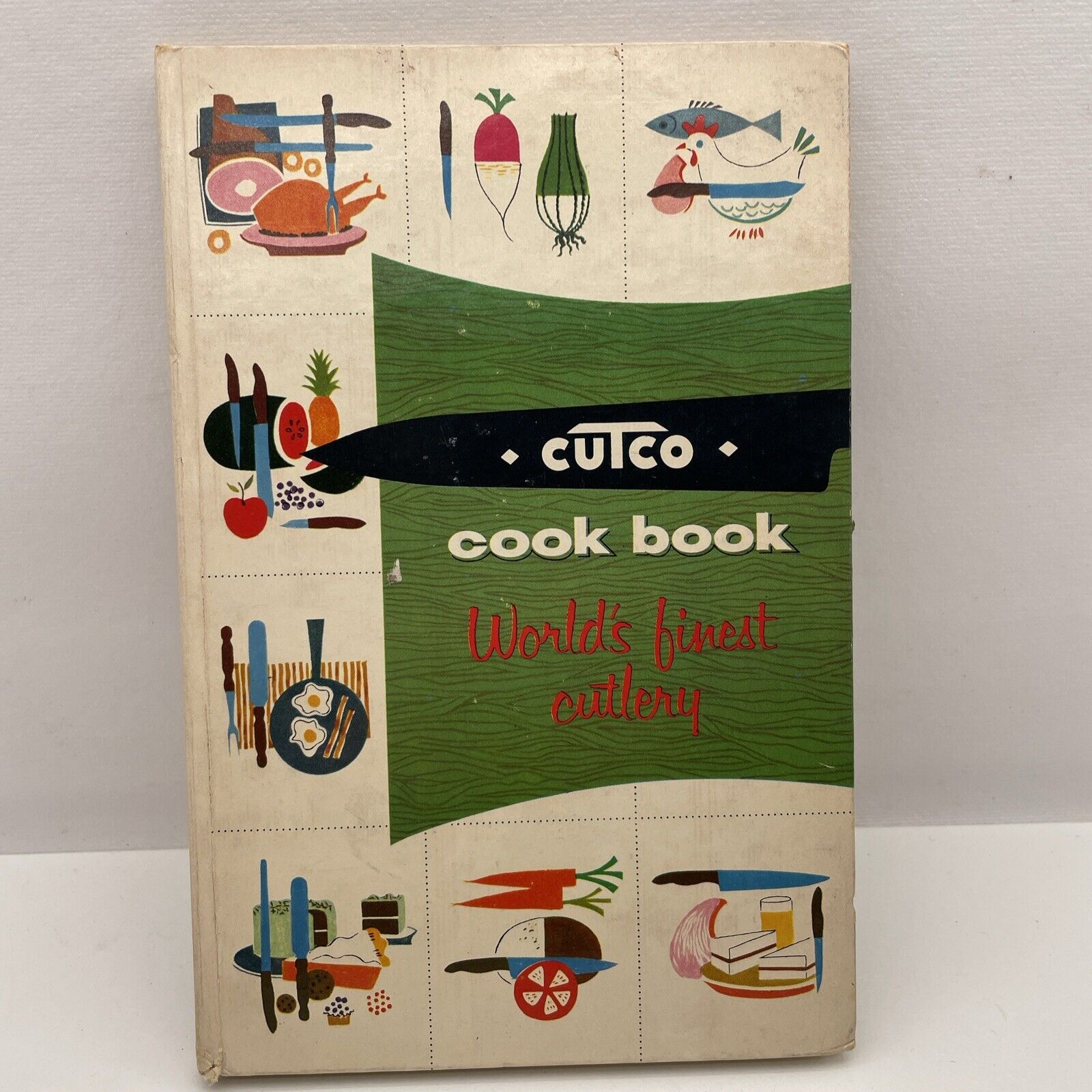 Cutco 1961 Vintage Cook Book World\'s Finest Cutlery Recipes Meat Cuts Knives