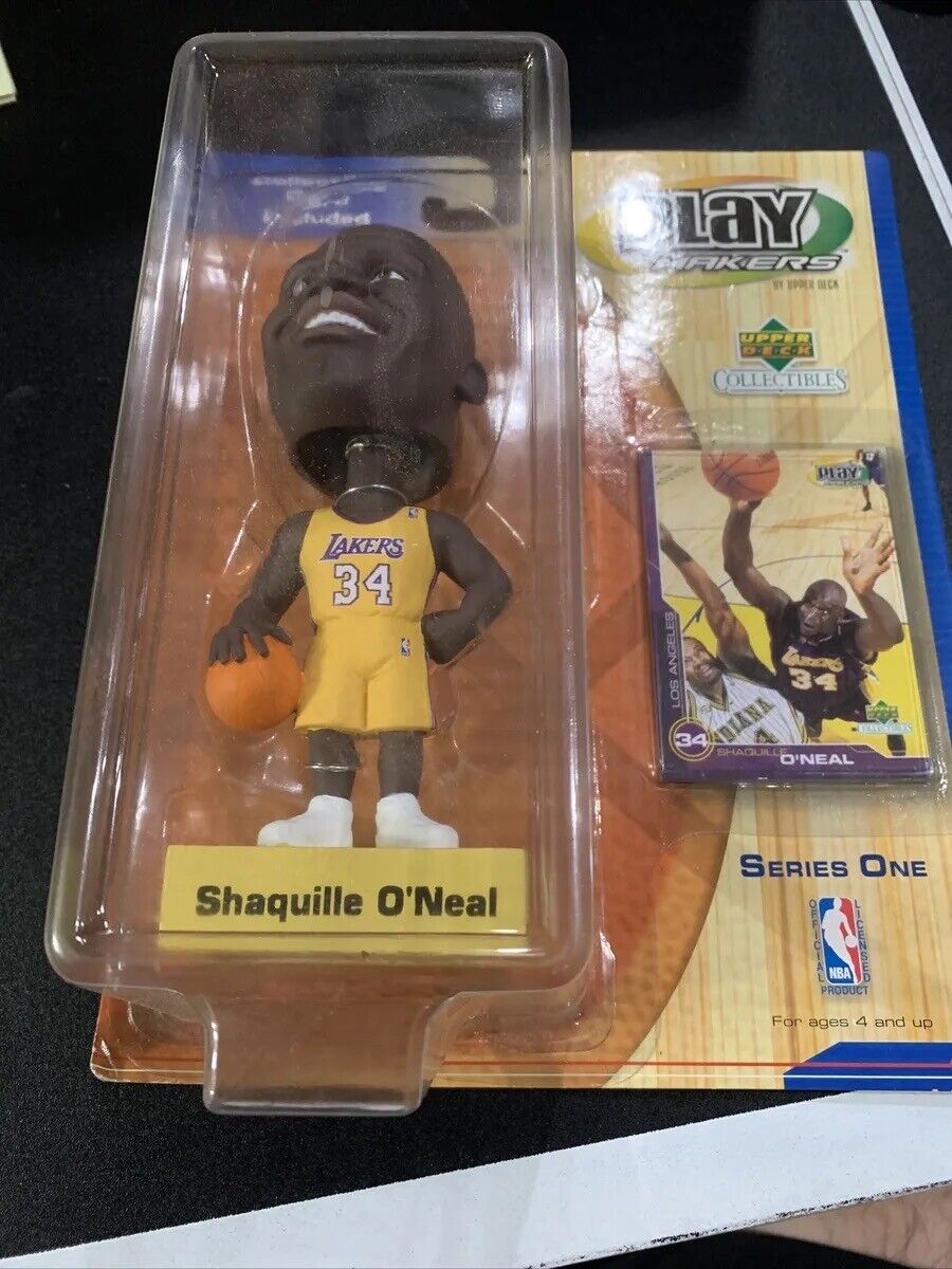 2000 Playmakers Upper Deck Collectibles Series 1 Shaquille O’Neal Bobble Head