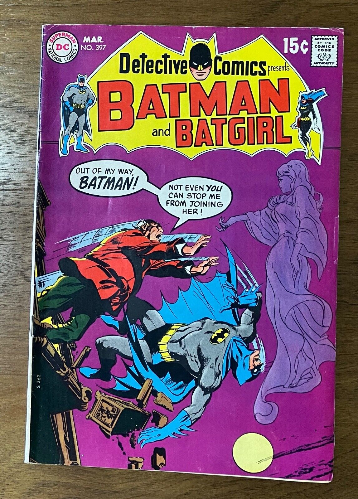Detective #397 DC Comics Bronze Age Batman Batgirl Neal Adams vg-