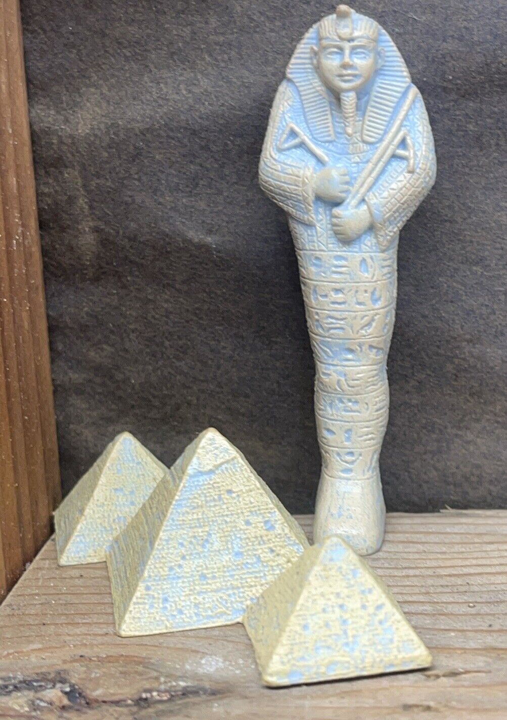BEAUTIFUL ANCIENT EGYPTIAN  USHABTI SHABTI - K&M PYRAMIDS