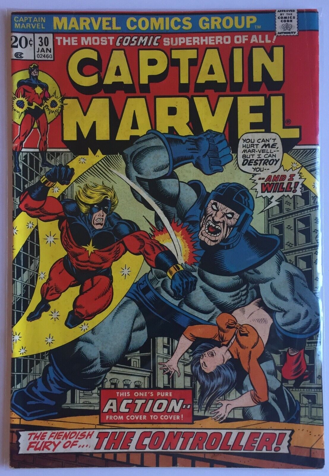 Captain Marvel #30 (Jan 1974, Marvel)