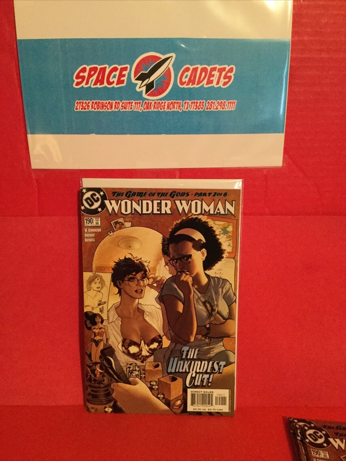 Wonder Woman #190 DC Comics 2003 Walter Simonson Drowsy Russell Hot Cover