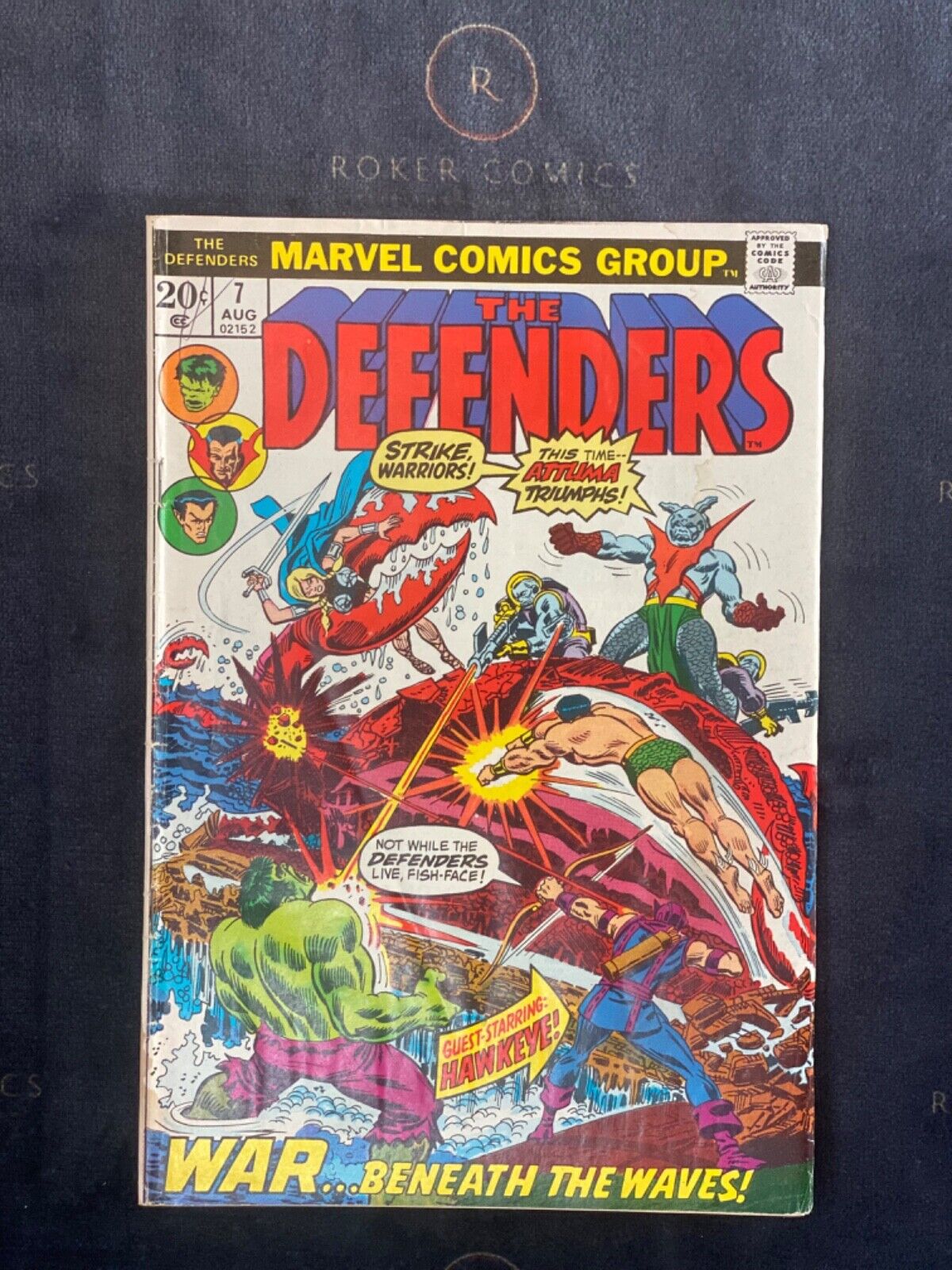 RARE 1973 Defenders #7