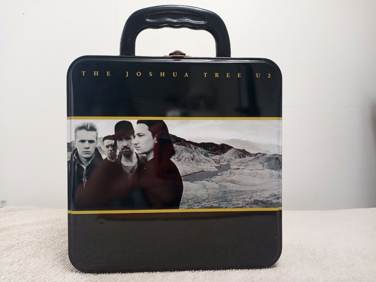 U2 The Joshua Tree Square Tin Tote by Live Nation Lunch Box