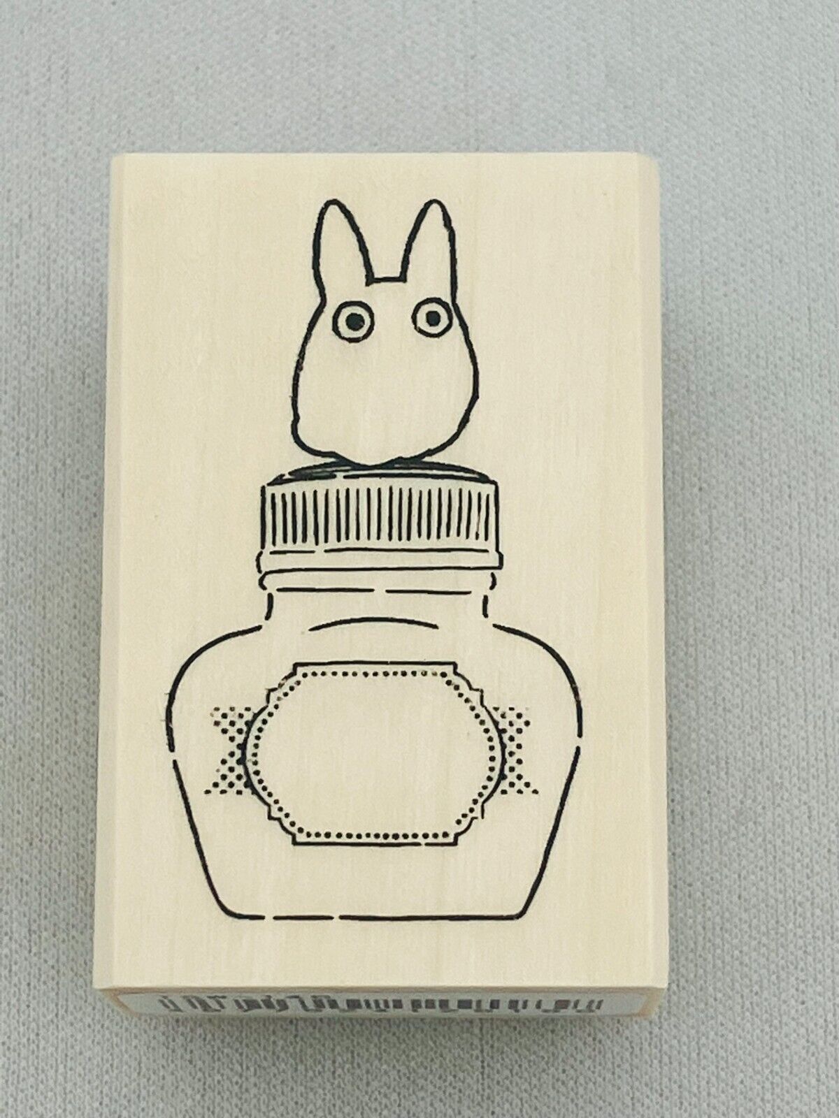 My Neighbor Totoro (Maste Aibo) Stamp Small Totoro & Ink Bottle Studio Ghibli