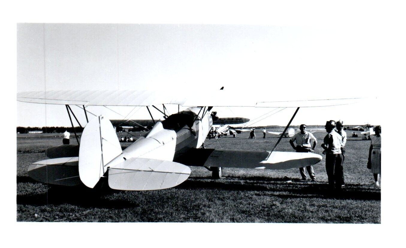 Brunner Winkle Bird Biplane Airplane Aircraft Vintage Photograph 5x3.5 N769Y