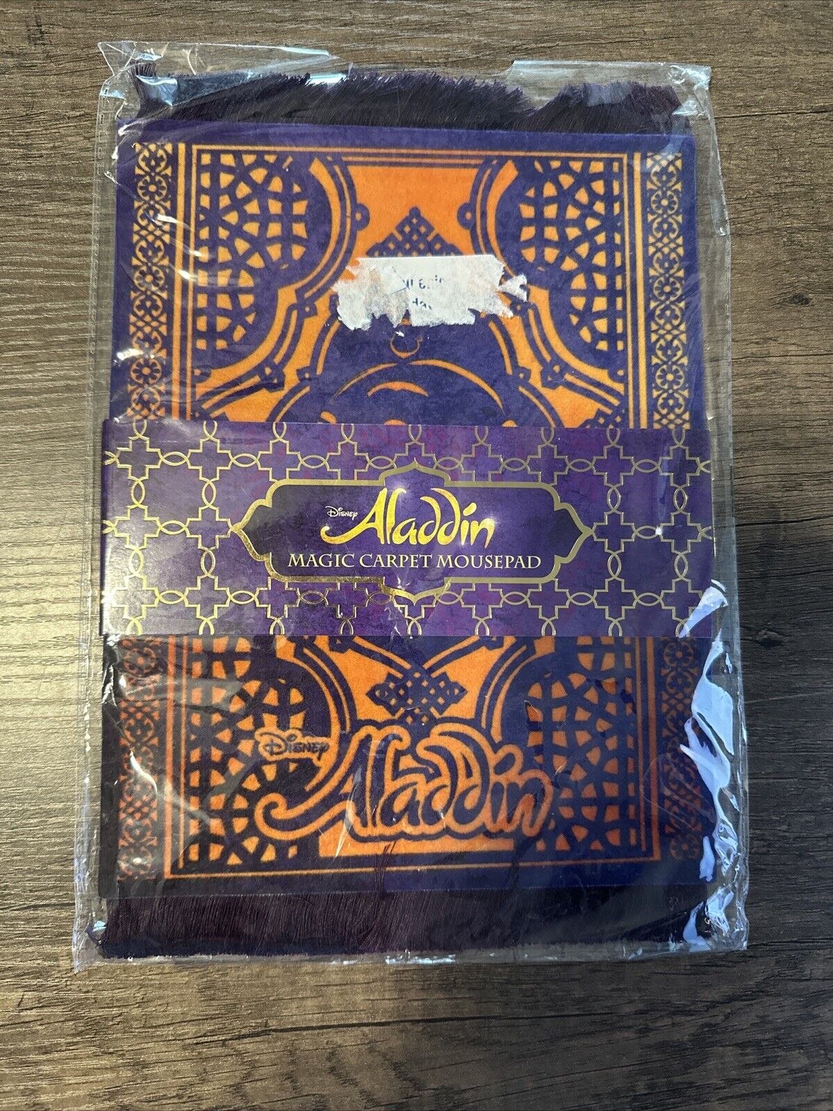 Rare Disney Aladdin Magic Carpet Mousepad Theater Promo New