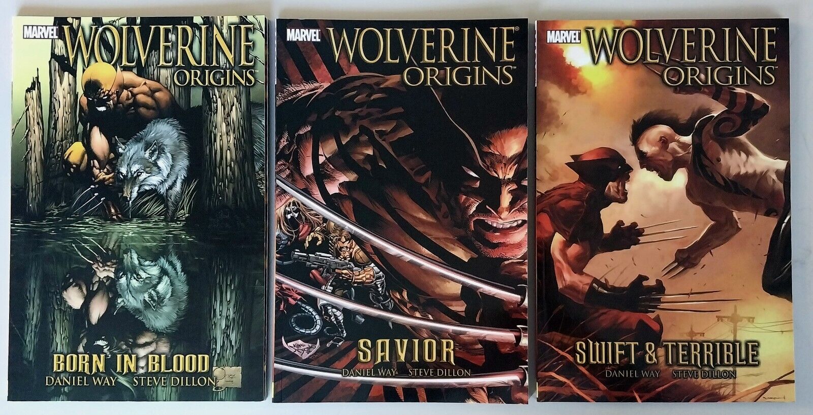 Wolverine: Origins Vol 1-3 -- OUT OF PRINT