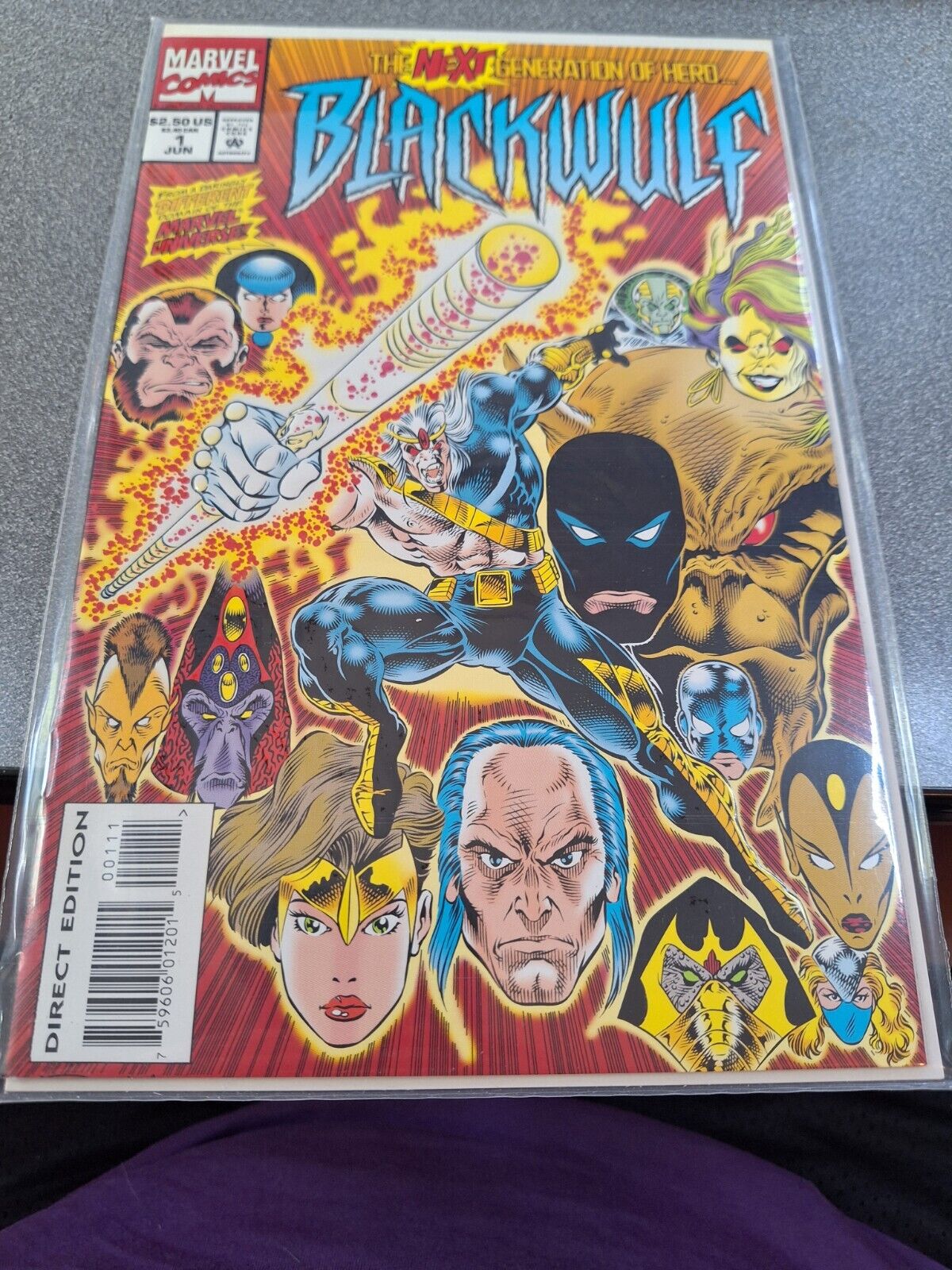 Marvel Comics Blackwulf Issue 1 VF/NM /9-90