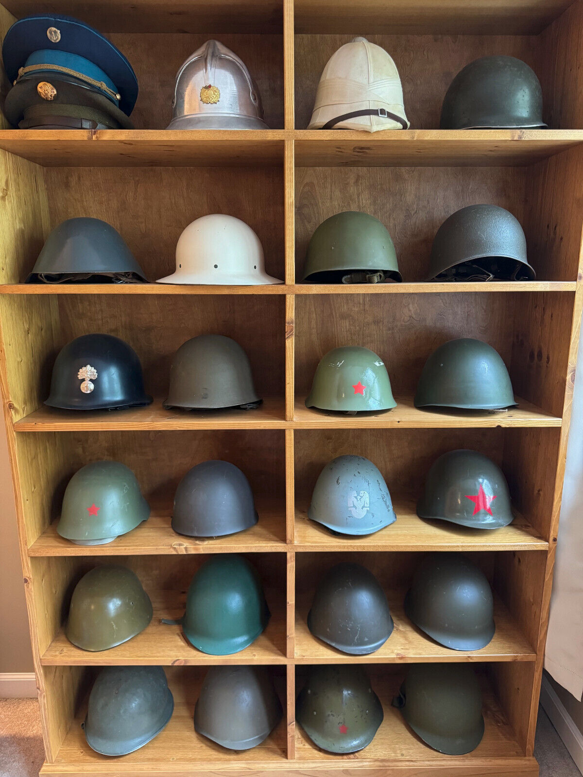 25 Antique Military Helmet Hat Collection Various Countries