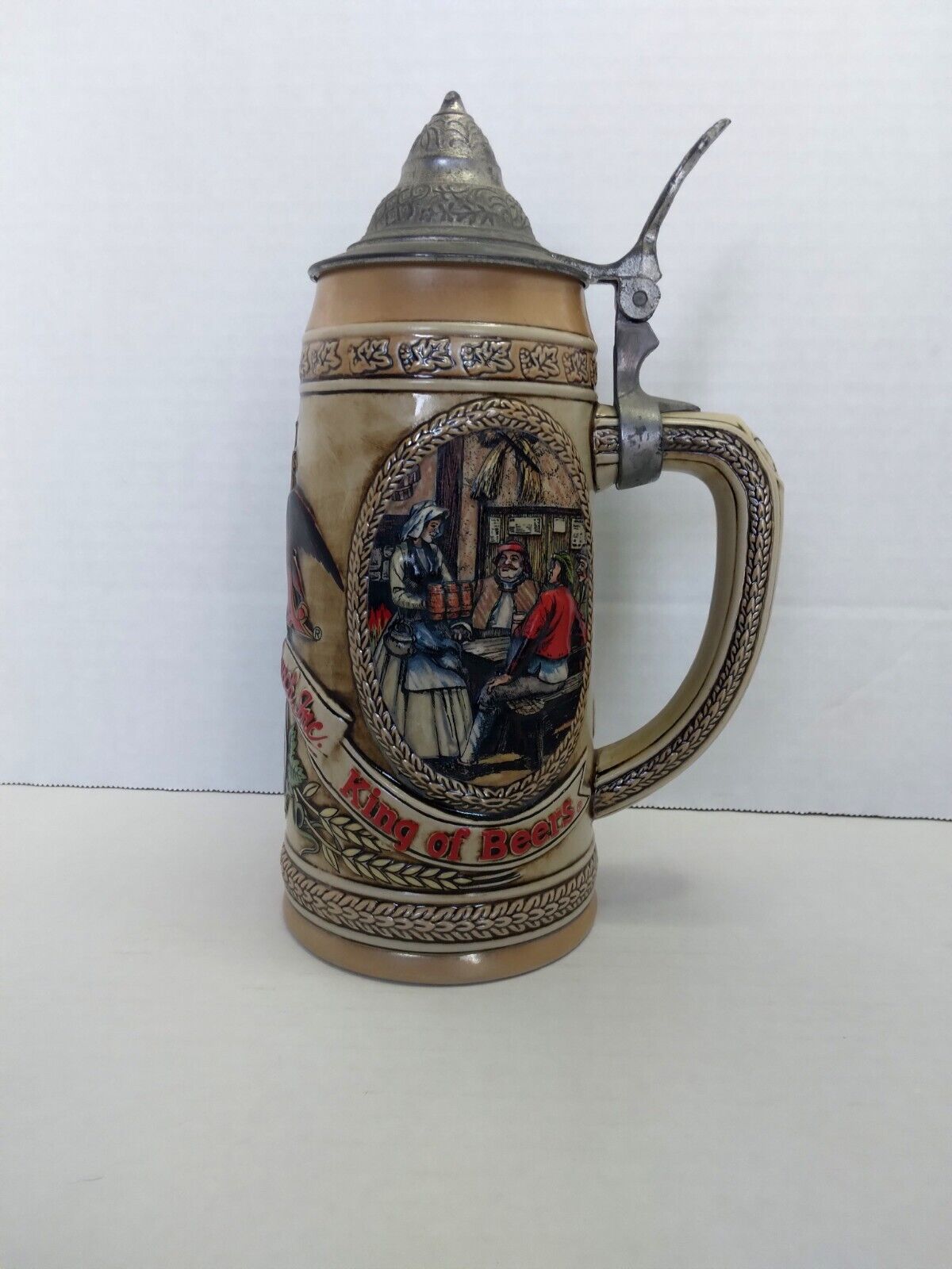 Budweiser Anheuser-Bush Inc. King Of Beers Stein \
