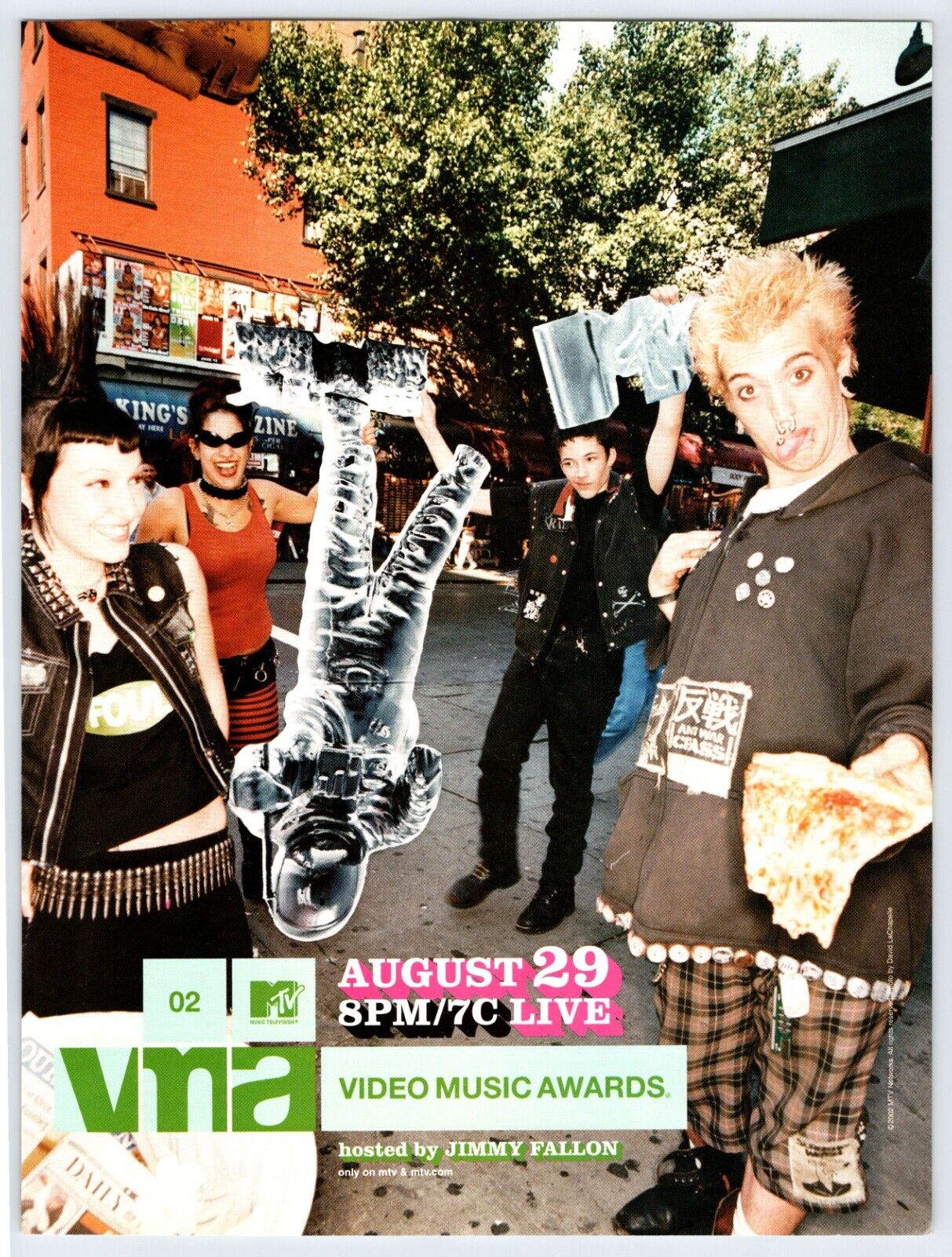 2002 MTV VMA AWARDS Vintage 8\