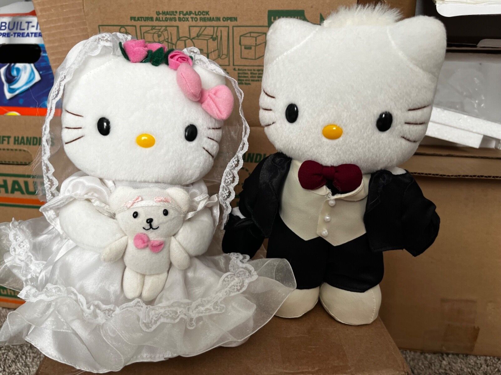 Hello Kitty & Dear Daniel Wedding Plush Set