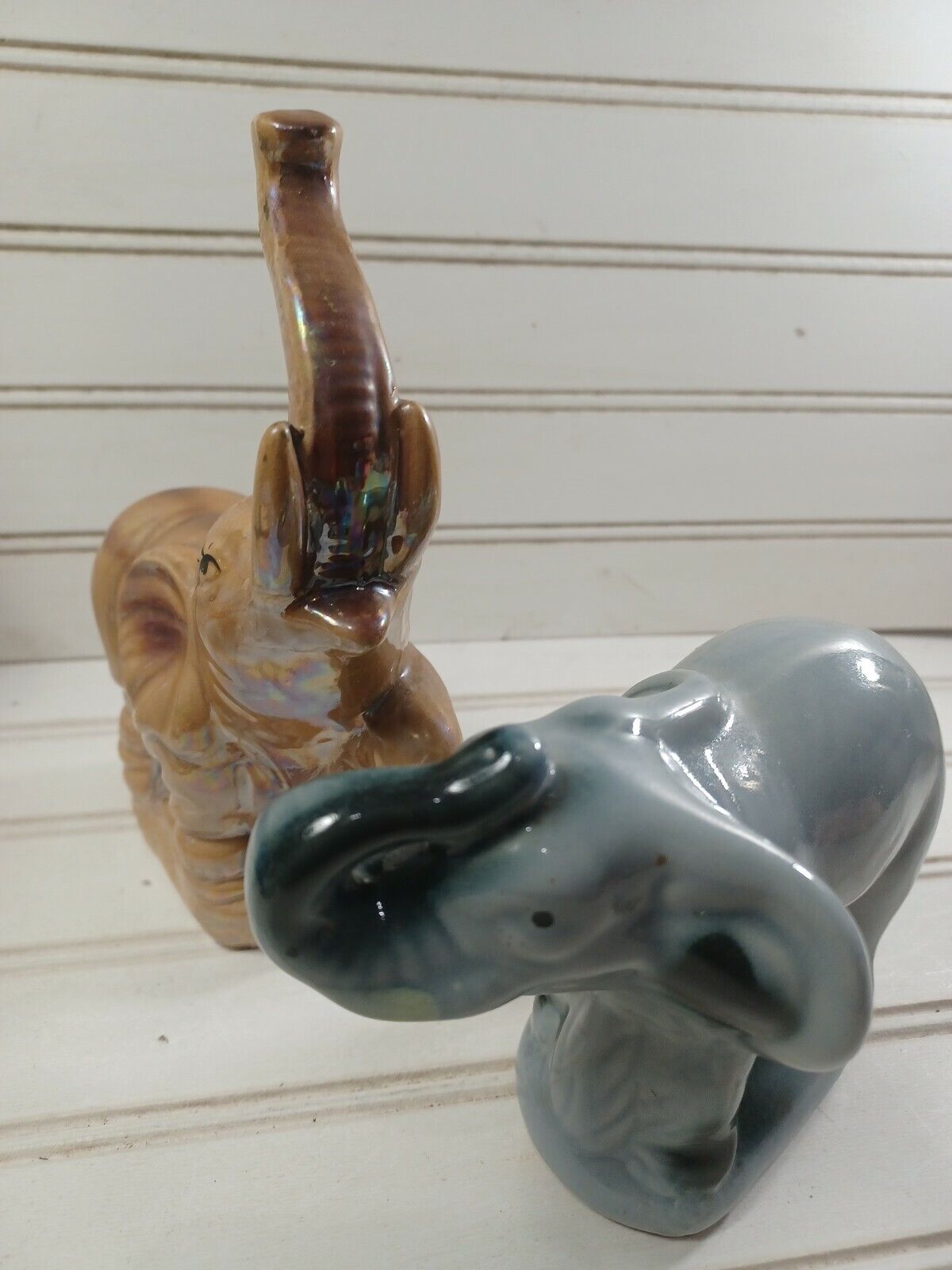 2 K's Collection - Vintage Iridescent Lucky Elephant  Position