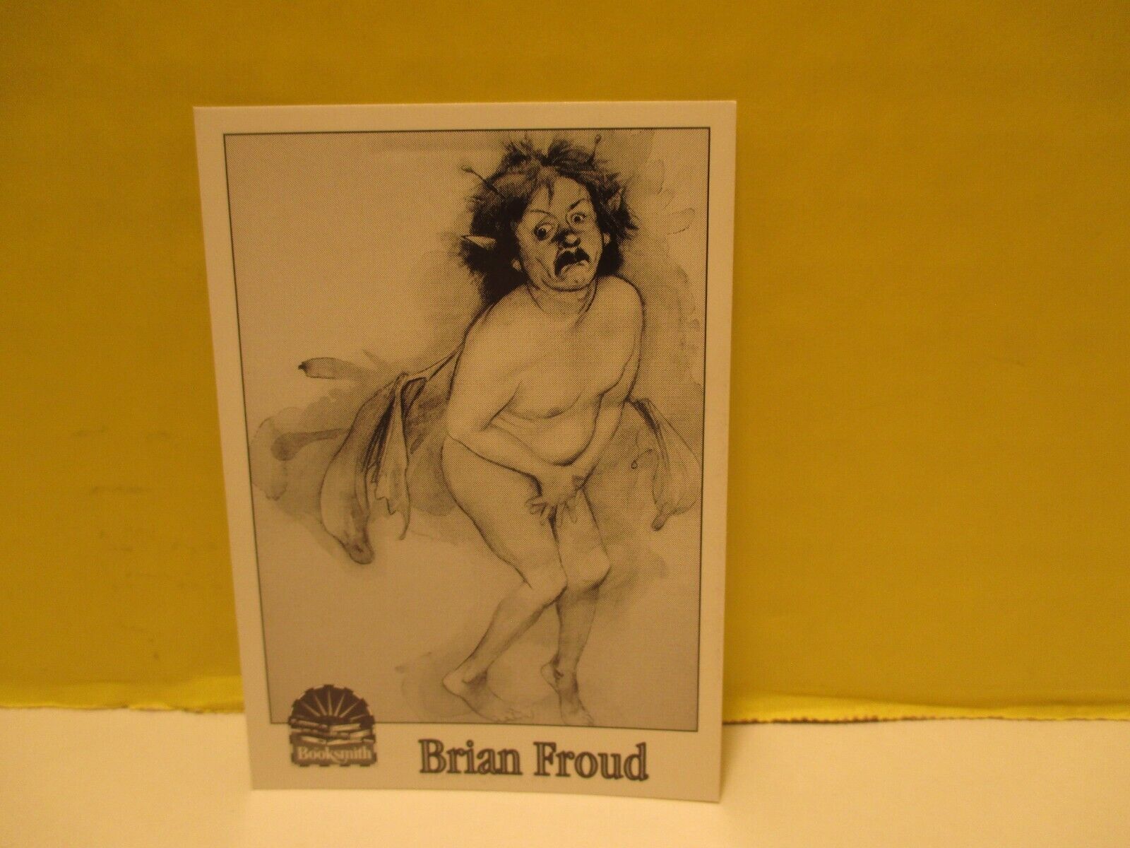 Booksmith Author Trading Card #558 BRIAN FROUD 2003 for LADY COTTINGTON\'S FAIRY
