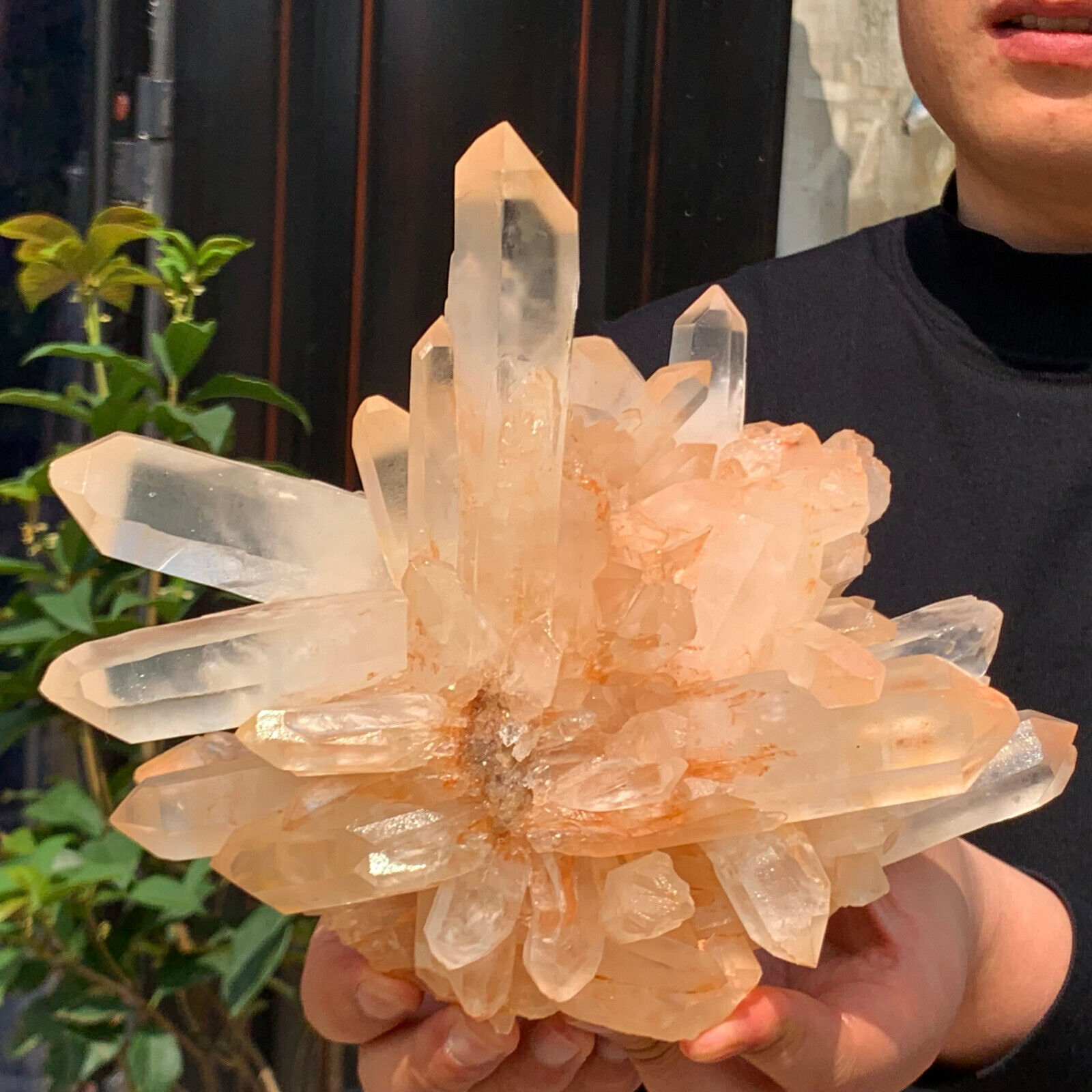 4.65LB A+++Large Natural white Crystal Himalayan quartz cluster /mineralsls  147
