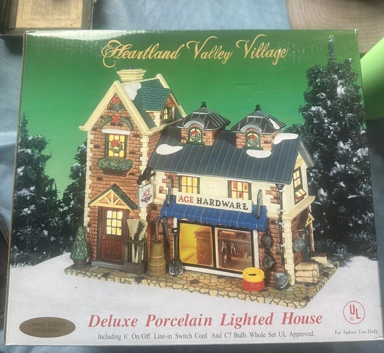 Vintage Heartland Valley Village Porcelain House \