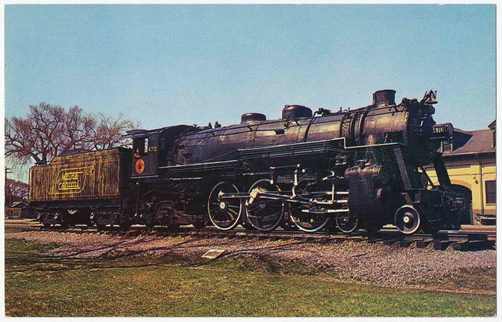 Maine Central Railroad Locomotive - Old Number 470