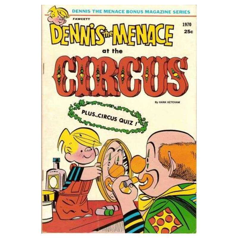 Dennis the Menace Bonus Magazine #84 in Fine condition. Fawcett comics [u\\