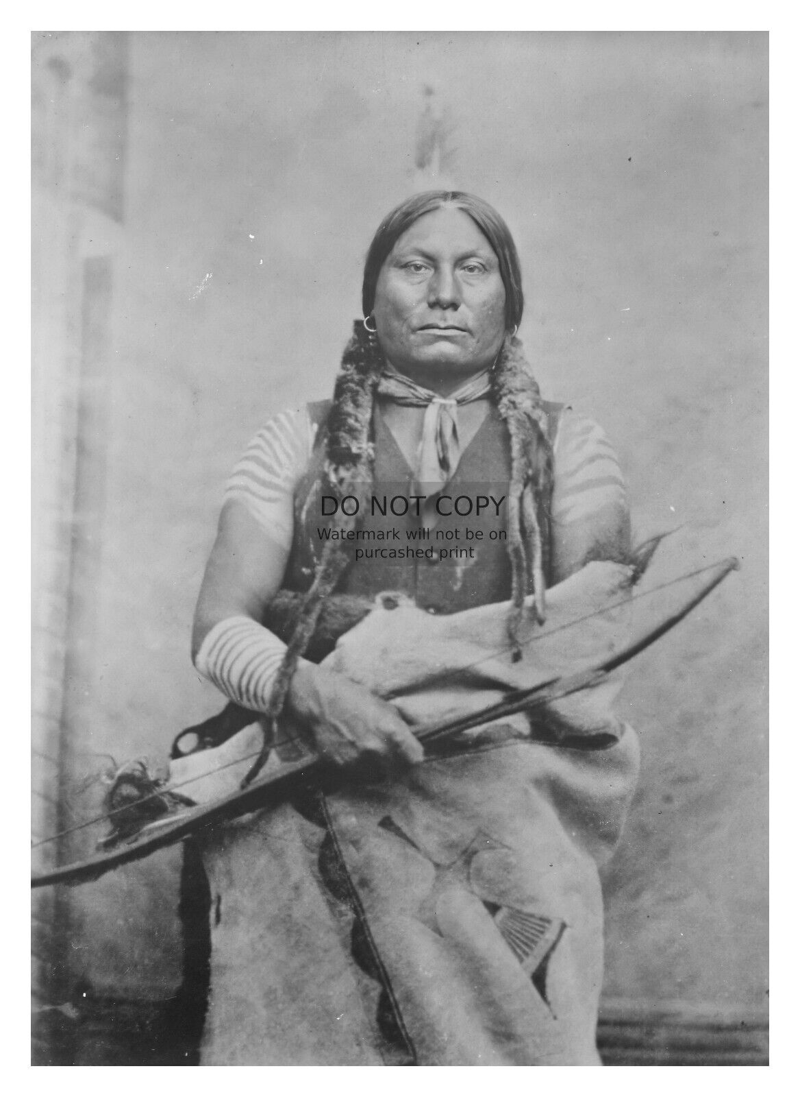 CHIEF GALL NATIVE AMERICAN CHEIF SURVIVOR OF CUSTERS LAST STAND 5X7 PHOTO