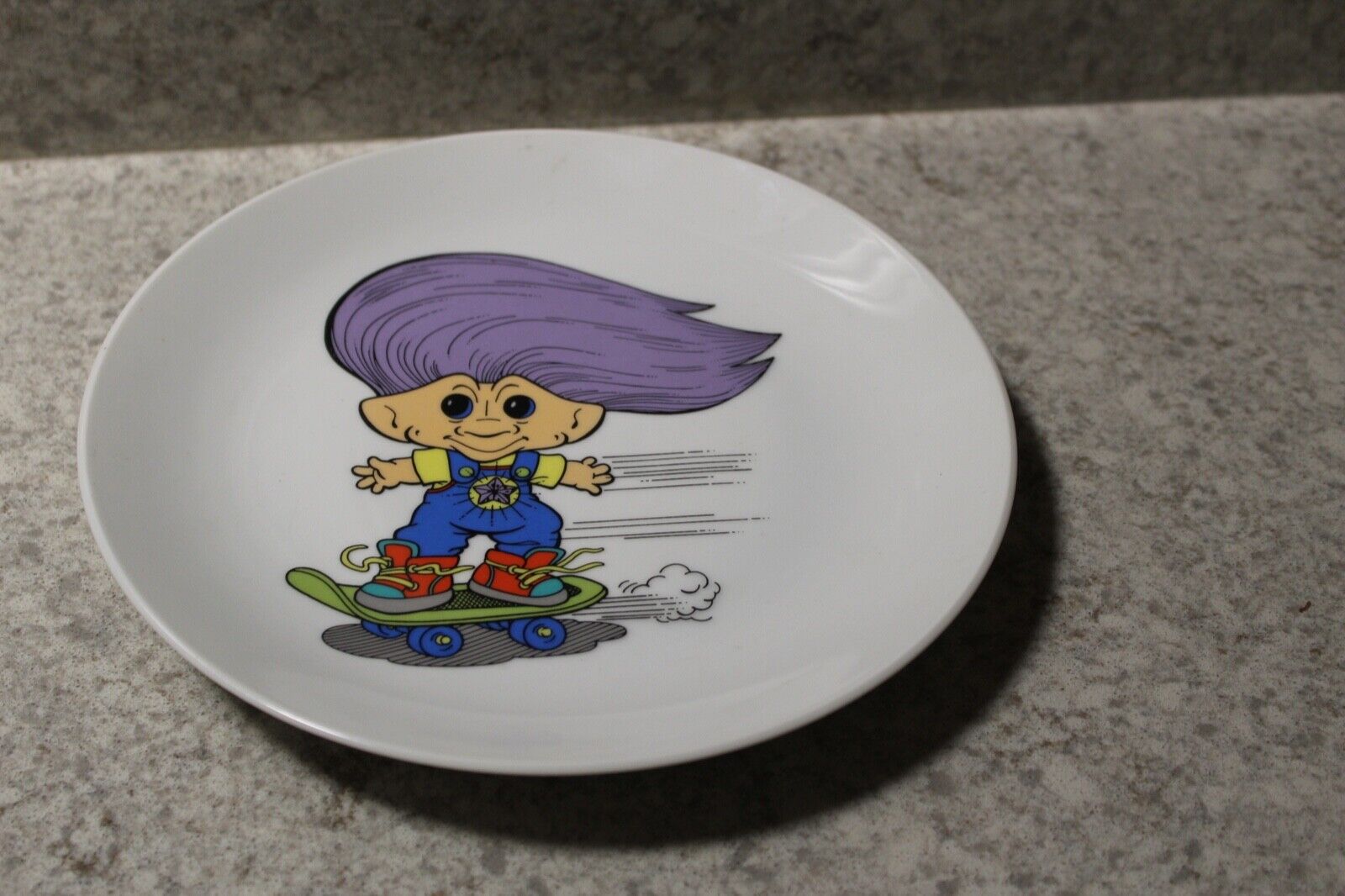 Troll Doll Collector Plate 1992 Ace Novelty
