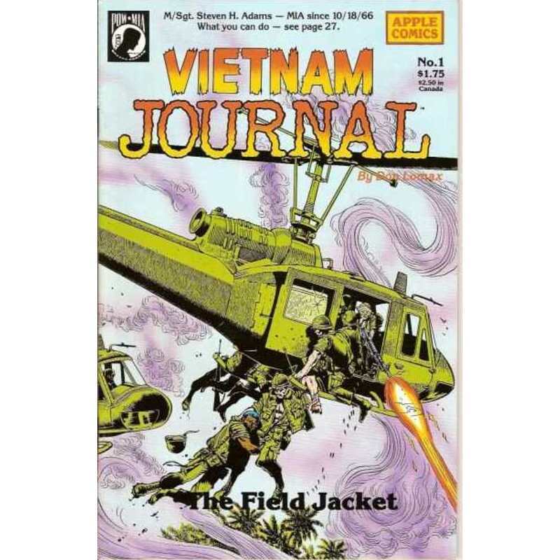 Vietnam Journal #1 in Near Mint condition. Apple comics [l,