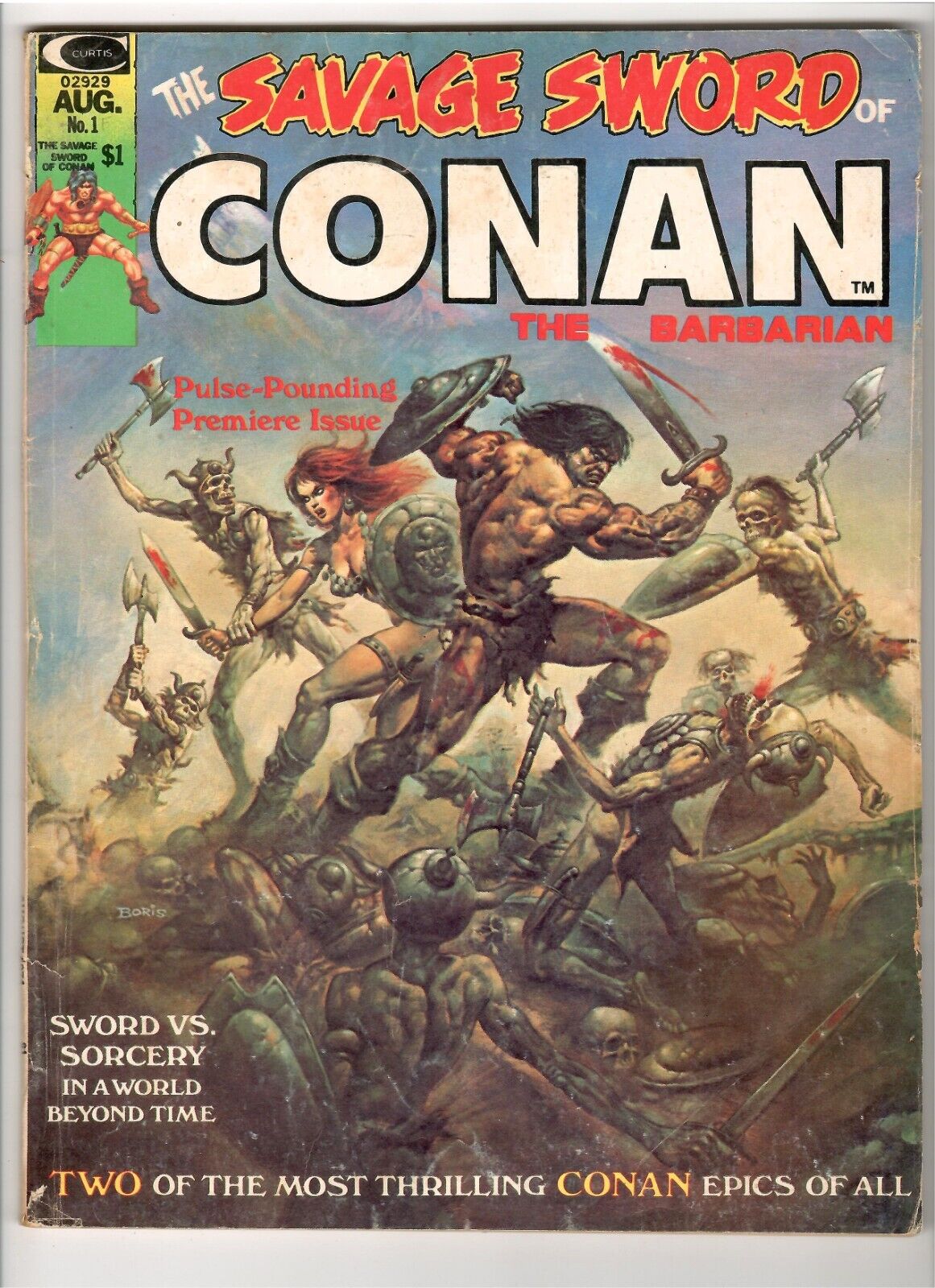 The Savage Sword of Conan Vol 1 Single Issues 1974 -1995