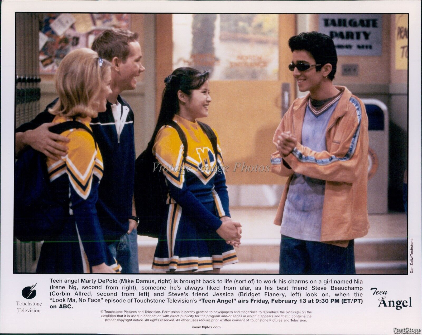 1997 Mike Damus Irene Ng Corbin Allred Teen Angel Episode Television Photo 8X10