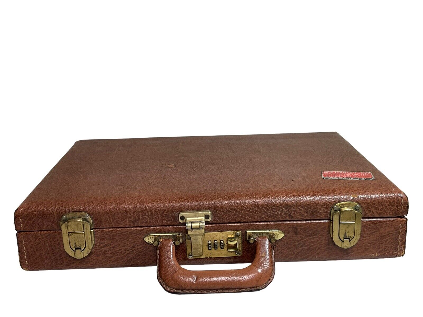 Vintage W. S. Darley & Co Leather Case Read