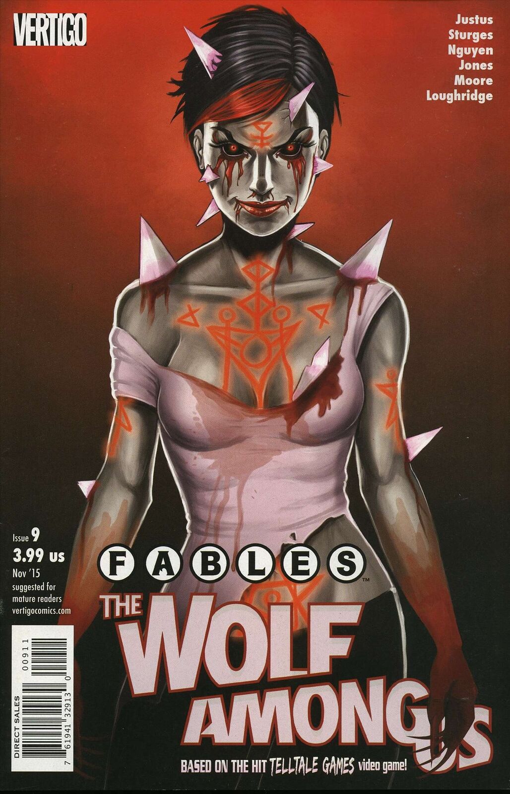 Fables: The Wolf Among Us #9 FN; DC/Vertigo | Based on Telltale Games Video Game