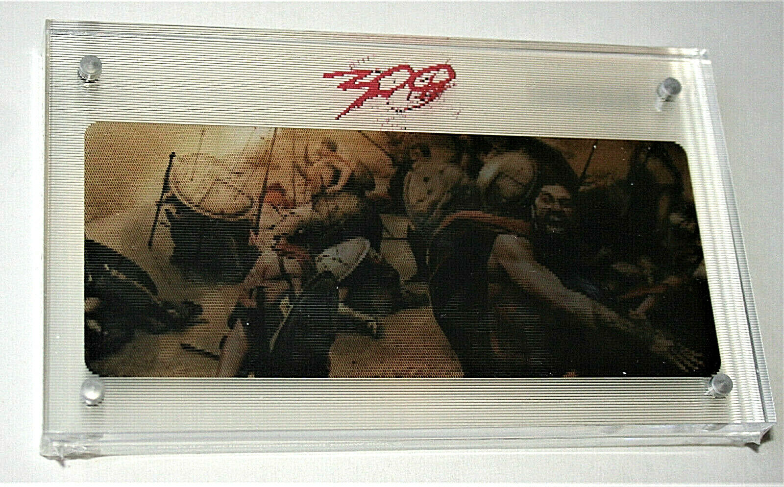 The 300 Movie Motion Battle Scene Flicker Movie Leonidas NOS New 2006