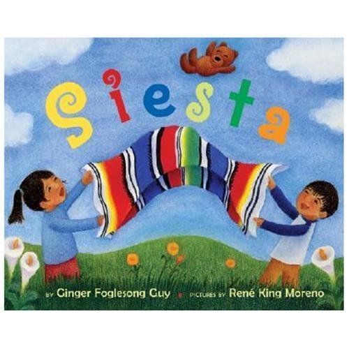 Siesta : Ginger Foglesong Guy  (English-Spanish) Hardcover Book Moreno