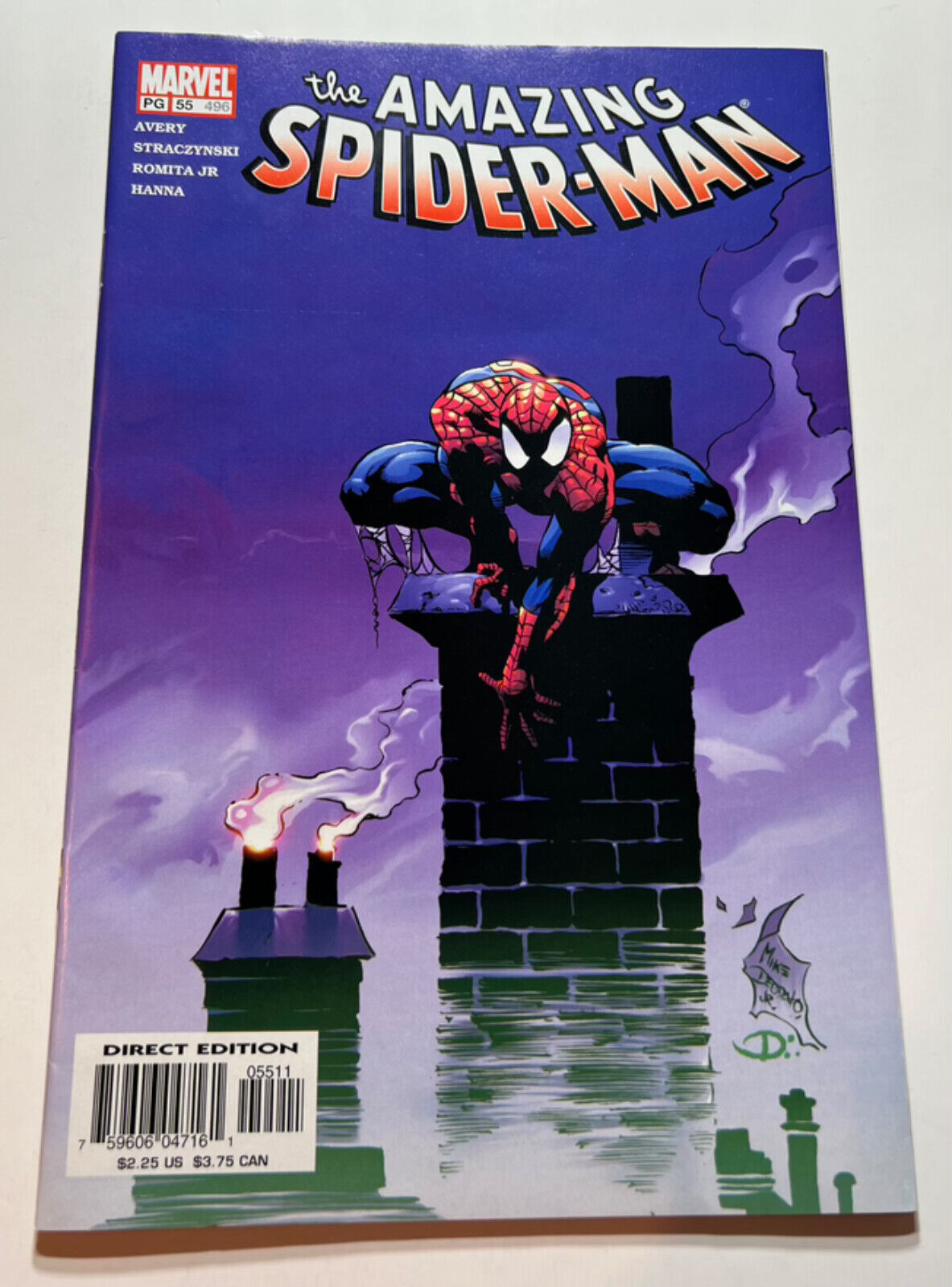 The Amazing Spider-Man, Vol. 2 #55 Marvel 2003