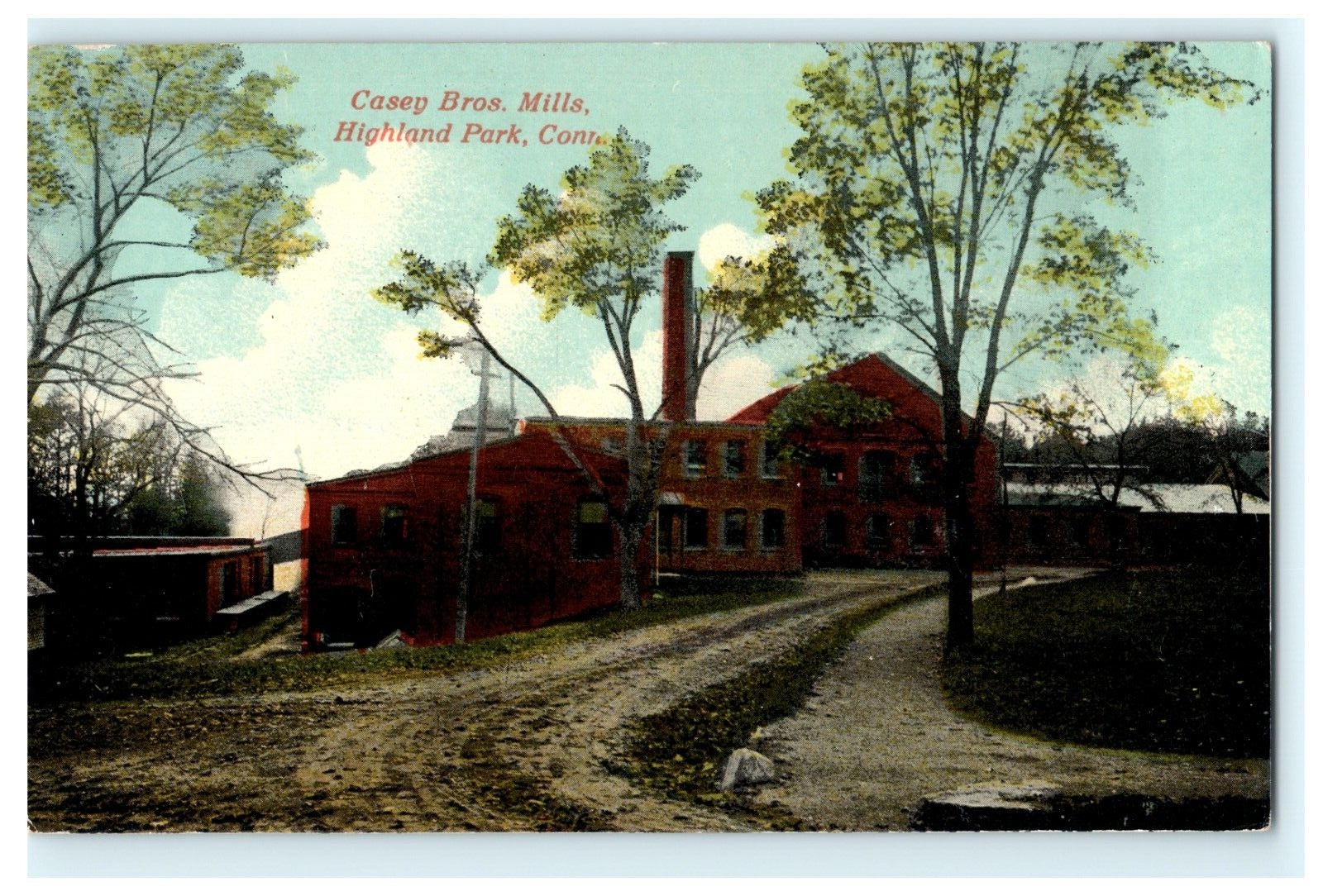 Casey Bros Mill Highland Park CT - Exterior View