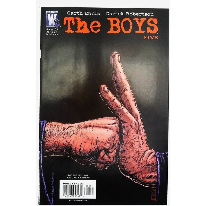 Boys (2007 series) #5 in Near Mint condition. Dynamite comics [j\