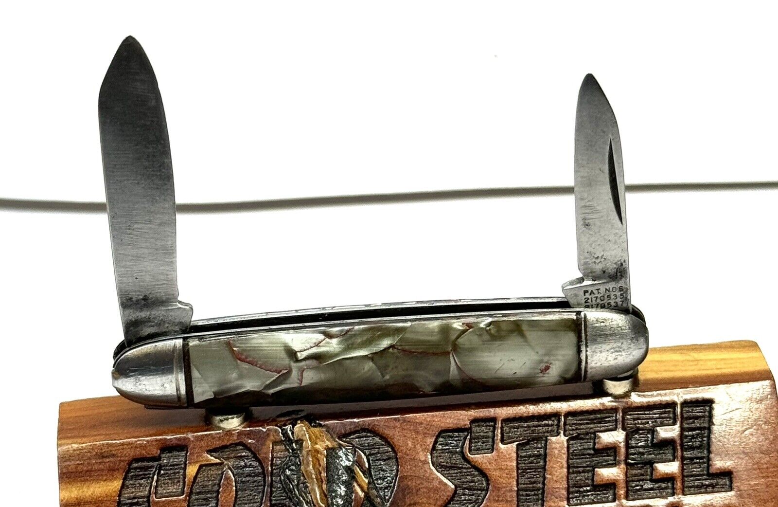Vintage Hammer Brand 2 Blade Pen Folding Pocket Knife Made in Usa By Imperial