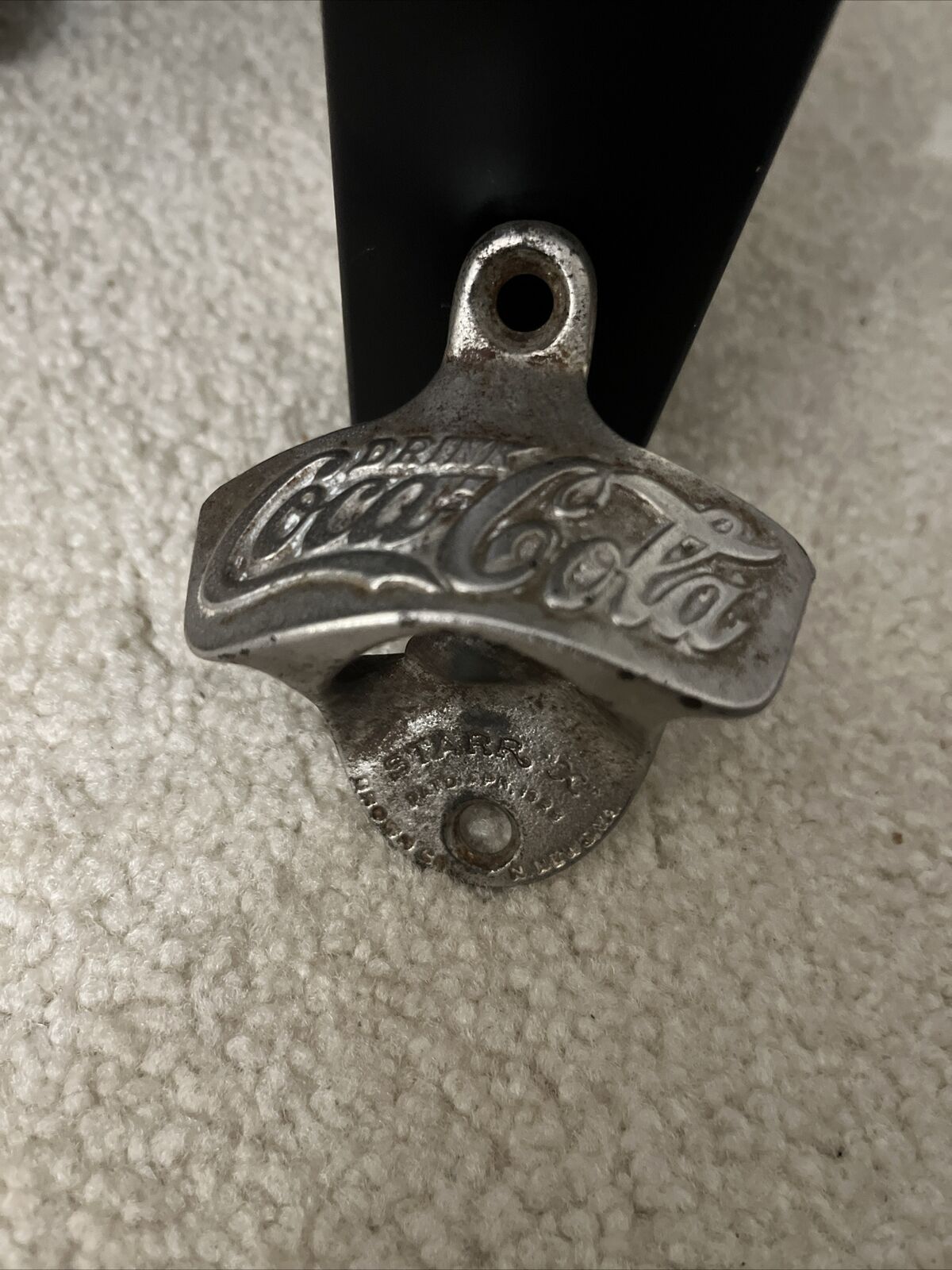 Coca Cola Star X  Bottle Opener Collector  Coke Soda Decor Metal Vintage