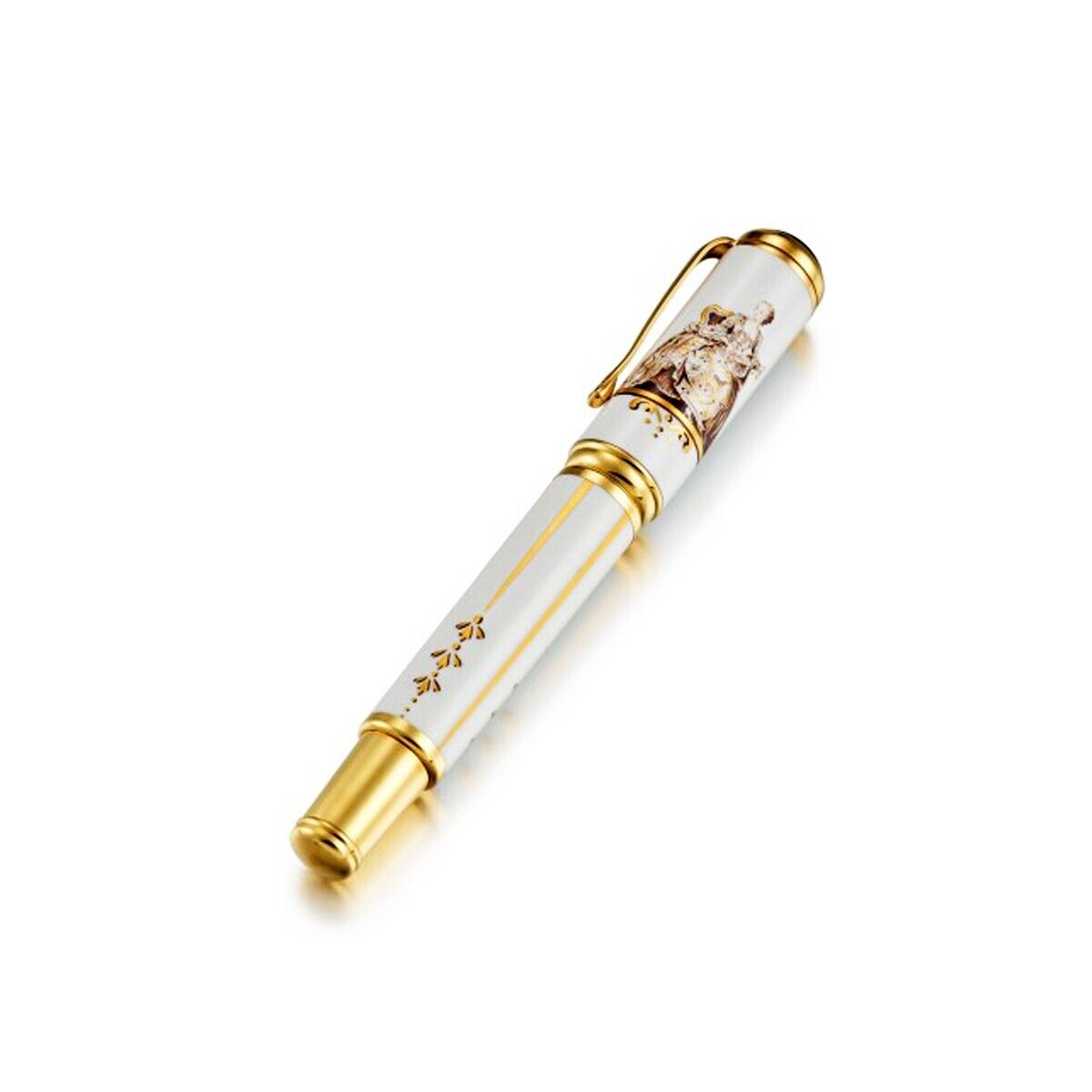 Montblanc Marquise de Pompadour Limited Edition 888 Gold Fountain Pen