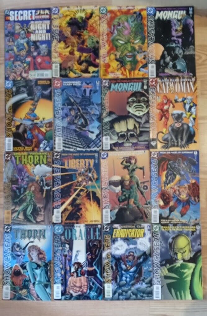 Showcase '94, '95, '96.. set of 16 DC Comics
