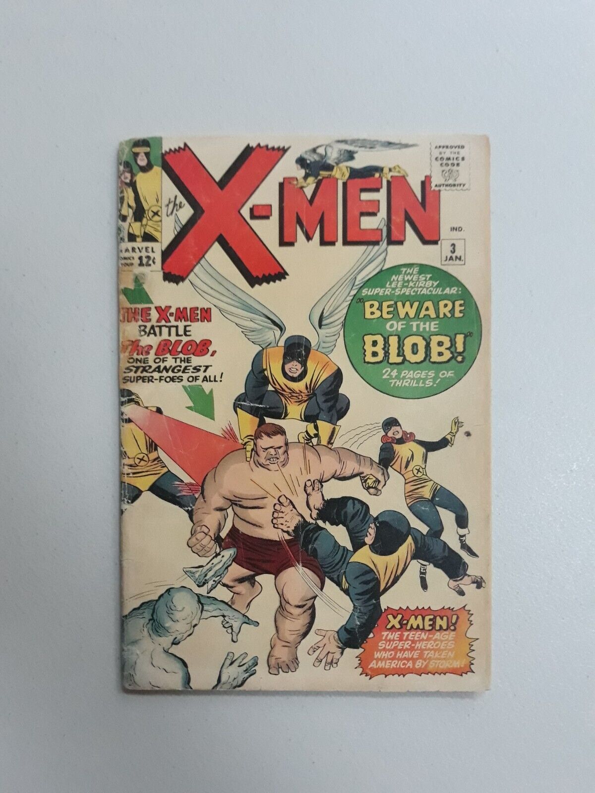 X-Men 3 Marvel Comics 1st Blob 1964