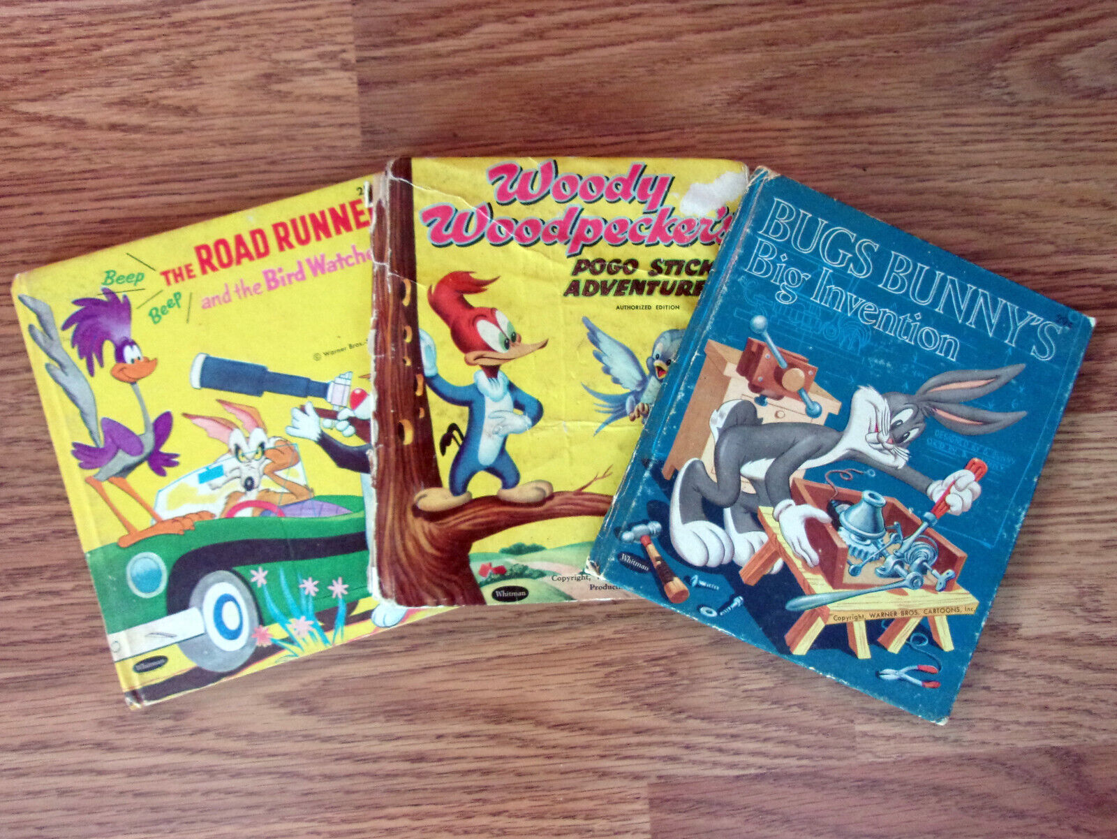 Destash Lot of 4 Whitman Tell-A-Tale Looney Tunes Books Vintage 50s Ephemera