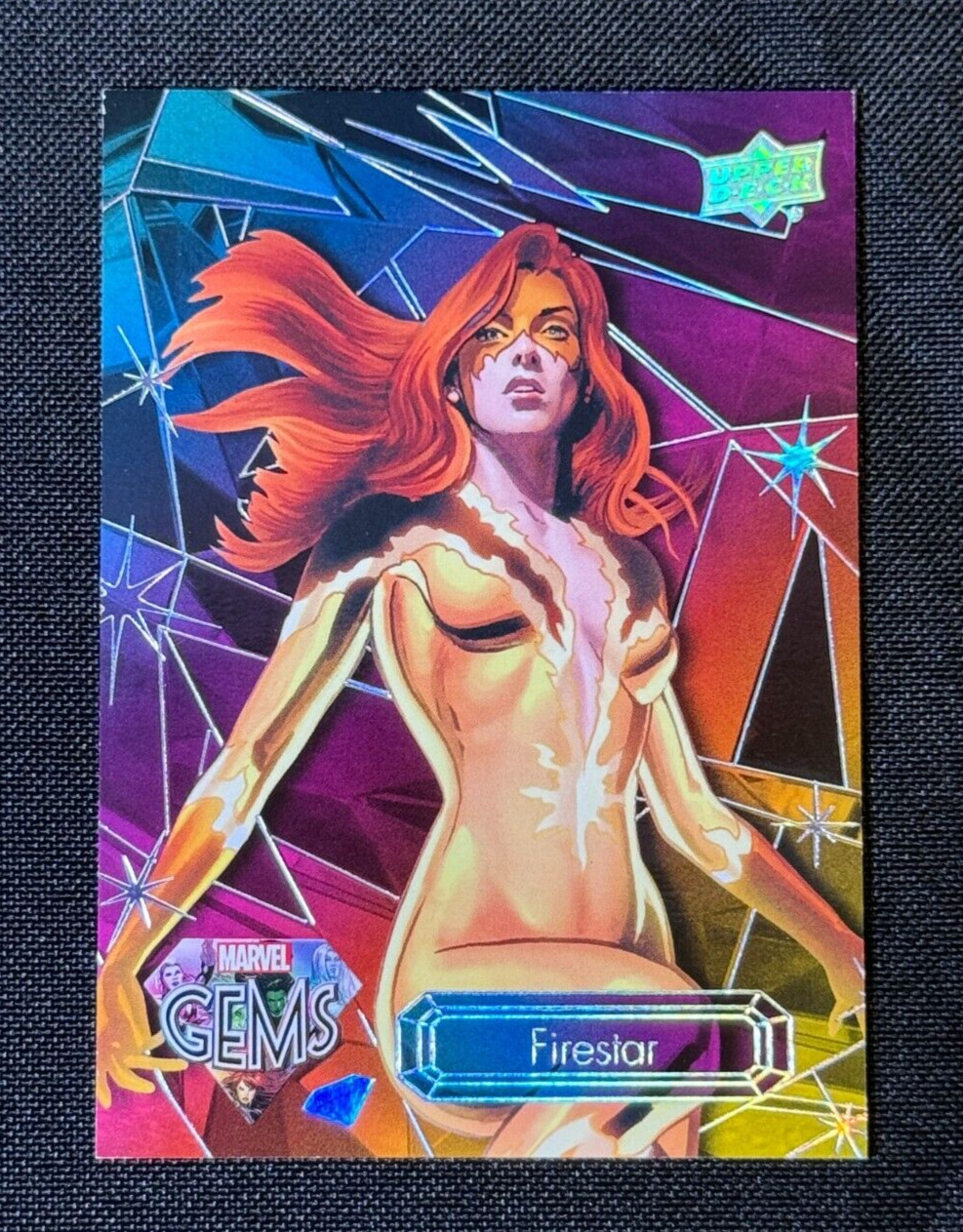 Firestar 2016 Upper Deck Marvel Gems /225 Card #3