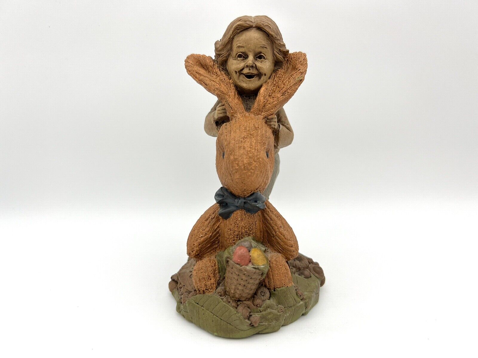 Bunny Tom Clark Gnome Figurine Sculpture #5098 Vintage 1990 Cairn Studios